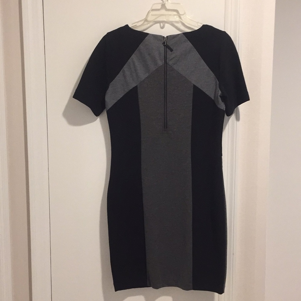 Armani Exchange Black and Grey / Gray Dress - Picture 3 of 6
